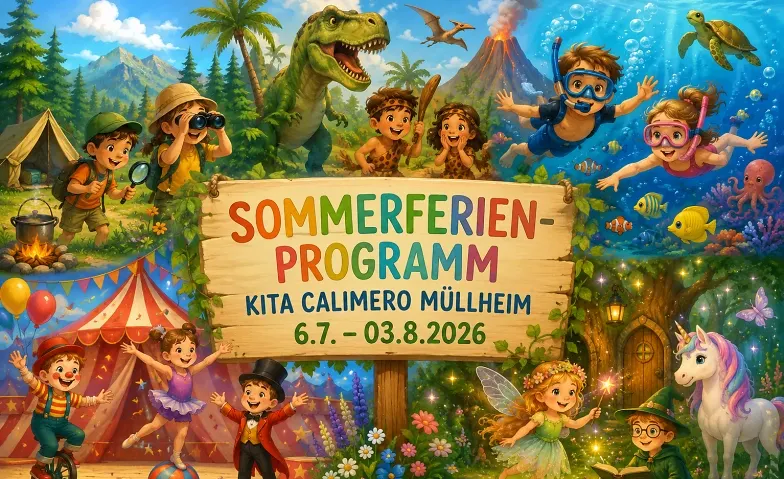 Sommerferienprogramm 06. – 10. Juli 2026 Abendteuer
