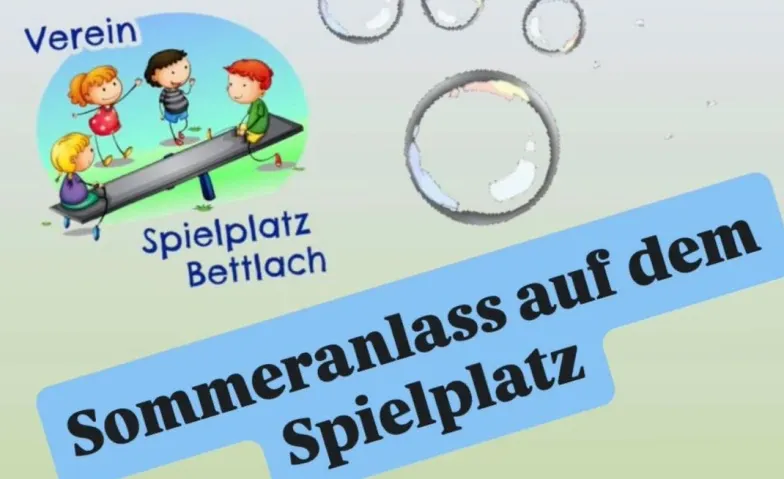 Sommeranlass auf dem Spielplatz