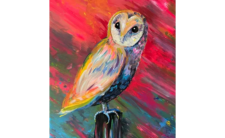 The Owl : Die Eule. Kids Class : Kunstveranstaltung für Kind