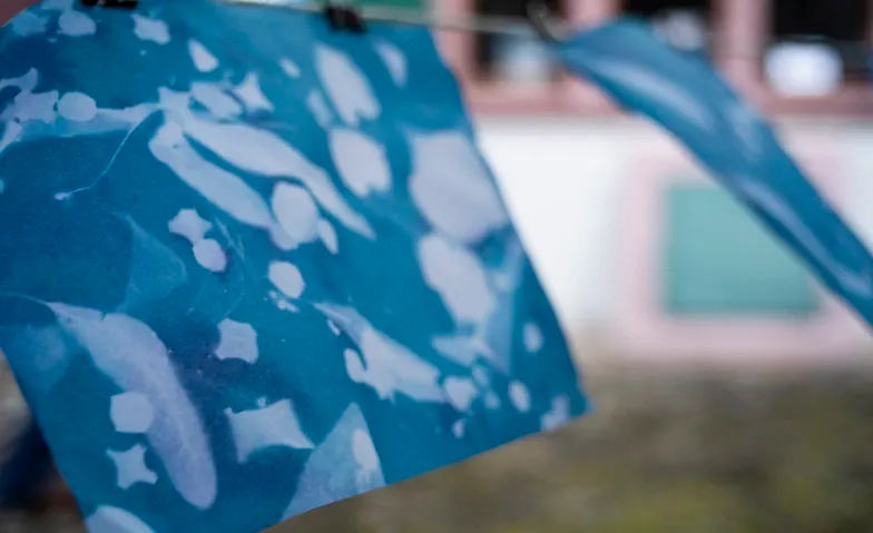 Sonnenfotografie – blaue Bilder