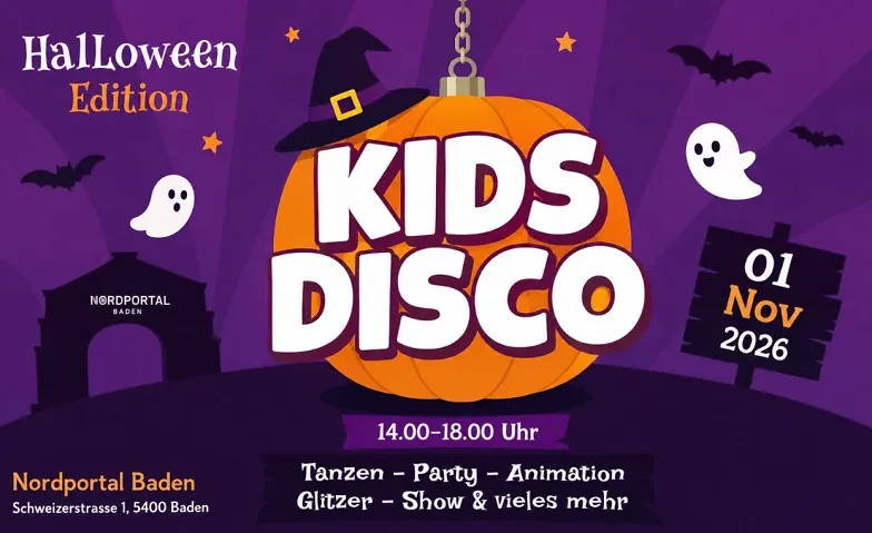 KIDS DISCO - HALLOWEEN EDITION @ NORDPORTAL BADEN