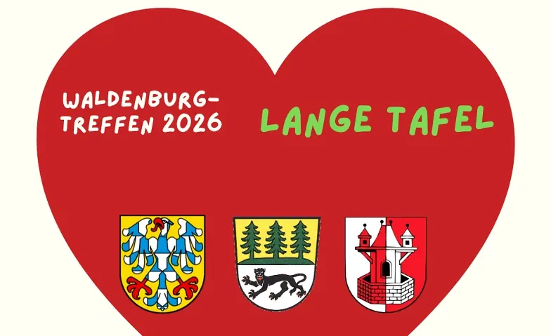 Waldenburg-Treffen: Lange Tafel