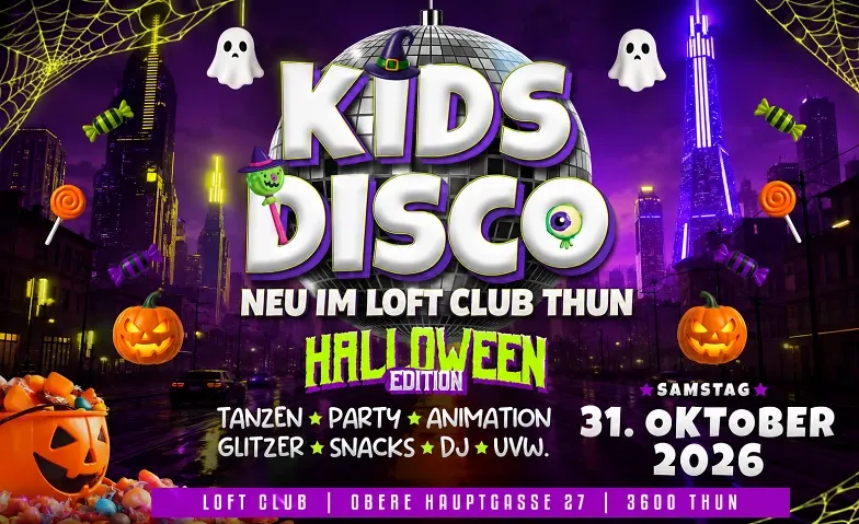 KIDS DISCO - HALLOWEEN EDITION @ LOFT CLUB